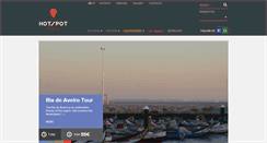 Desktop Screenshot of hotspot-tours.com